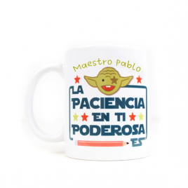 Taza personalizada MAESTRO YODA