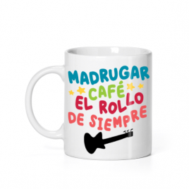 Taza de Extremoduro con Mensaje Divertido para Amantes del Rock