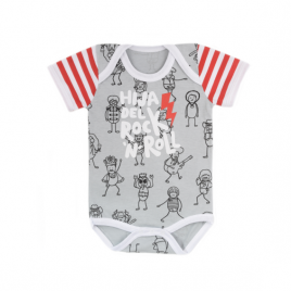 Body rockero para bebé niña - HIJA DEL ROCK