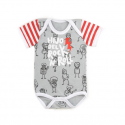 Body bebe hijo del rock and roll manga corta