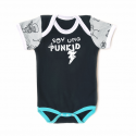 Body bebé PUNKI niña manga corta