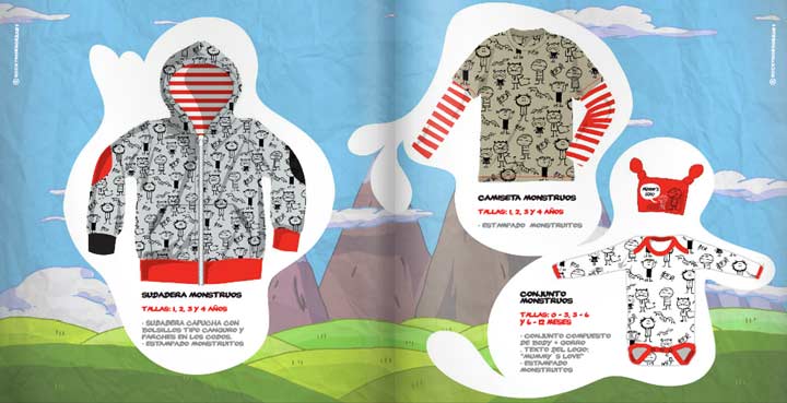 Moda infantil original para invierno
