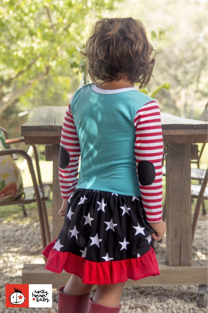vestido estrellas niña