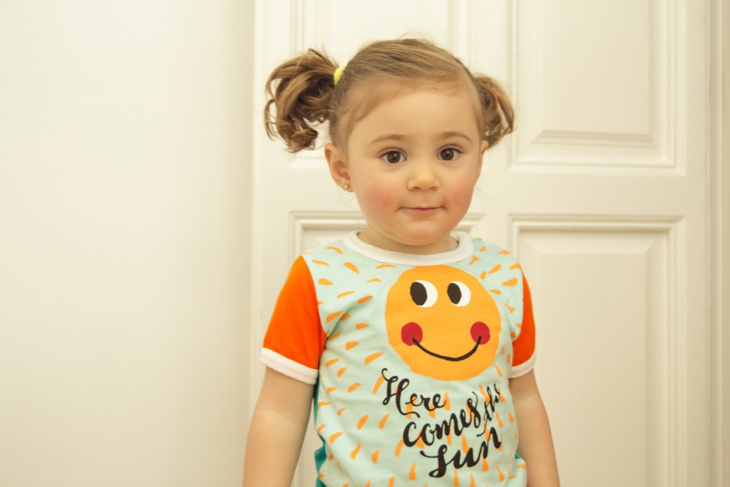 camiseta here comes the sun
