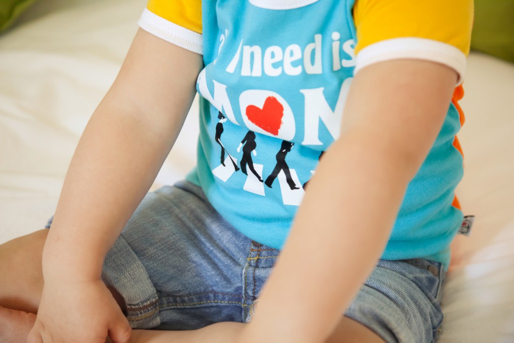 camiseta beatles niño rocky horror baby
